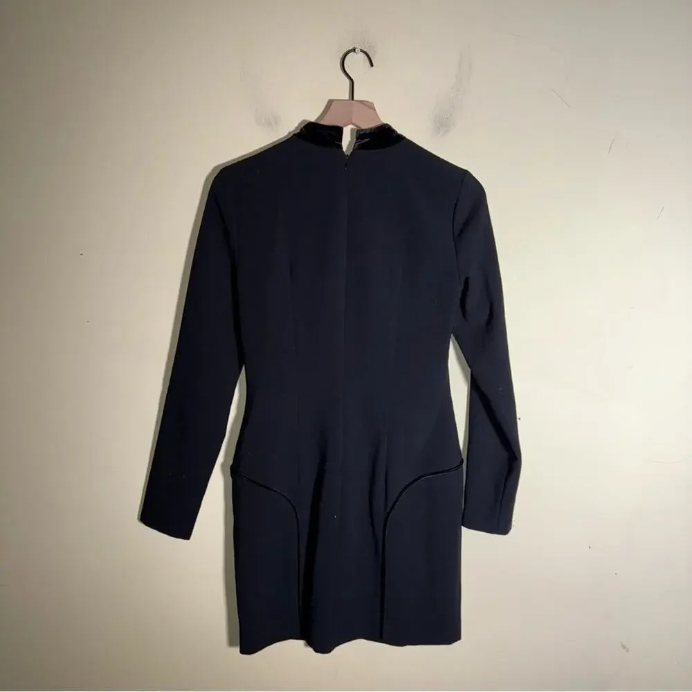 BlACK HALO Classic Elegant cutout Black bodycon Dress 6 - Picture 5 of 5